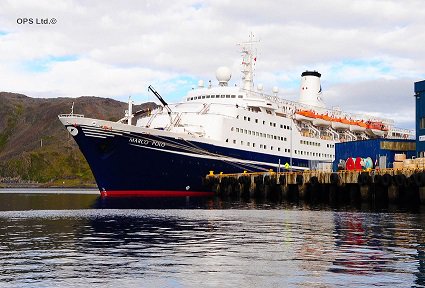 msmarcopolo's tweet image. @msmarcopolo The old girl looking good in Honningsvag