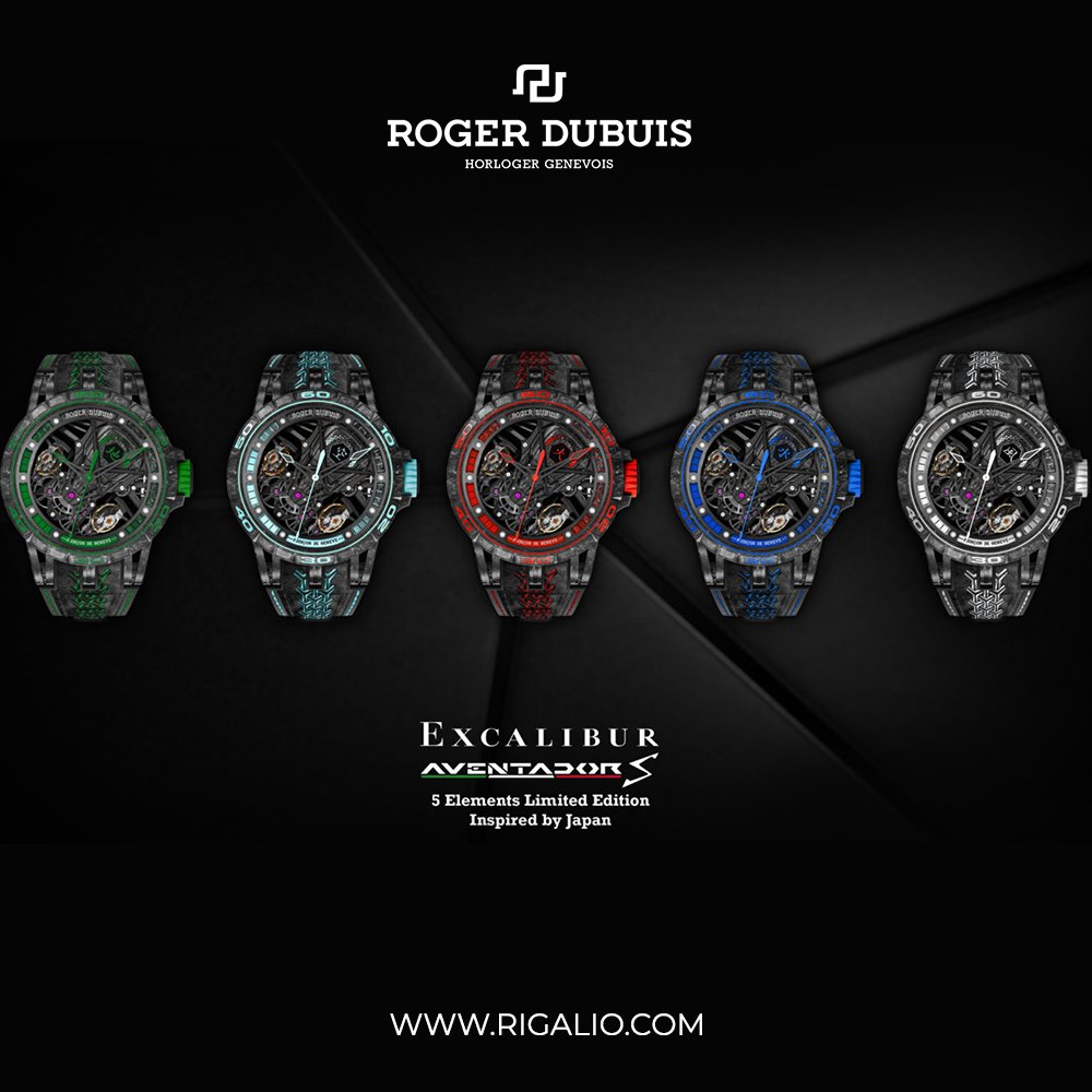 In 2018, Roger Dubuis (<a href="/Roger_Dubuis/">Roger Dubuis</a>) celebrates the official Japanese launch of the “Powered by Raging Mechanics” partnership between the incredible Geneva watchmaker and iconic super car manufacturer Lamborghini Squadra Corse (<a href="/Lamborghini/">Lamborghini</a>).