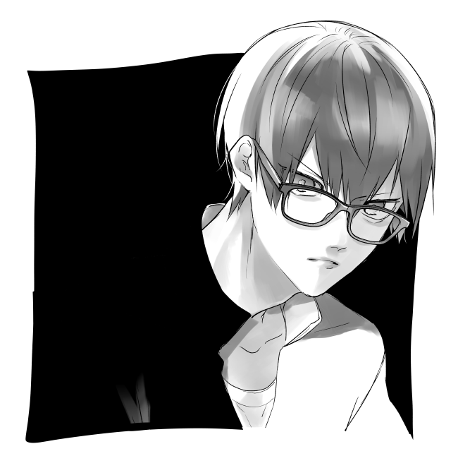めがねのかげやまくん 