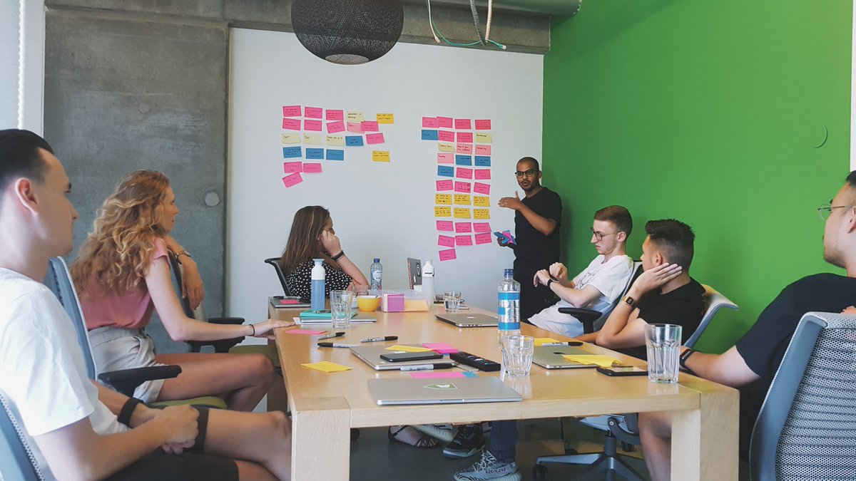 LabelA_NL's tweet photo. Last week, our design team had its quarterly retrospective. All team members got a chance to express their feelings about what's going right and what can be done better. Based on this they devised a plan to improve their processes and boost the team morale even more! 💪 #teamwork https://t.co/z77NVcVuKe