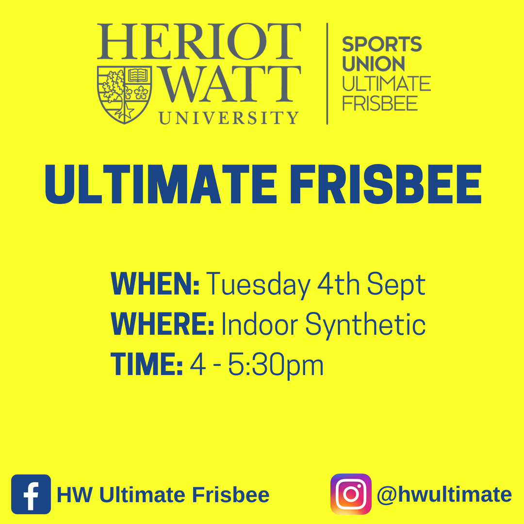 HWU Sports Union tweet media