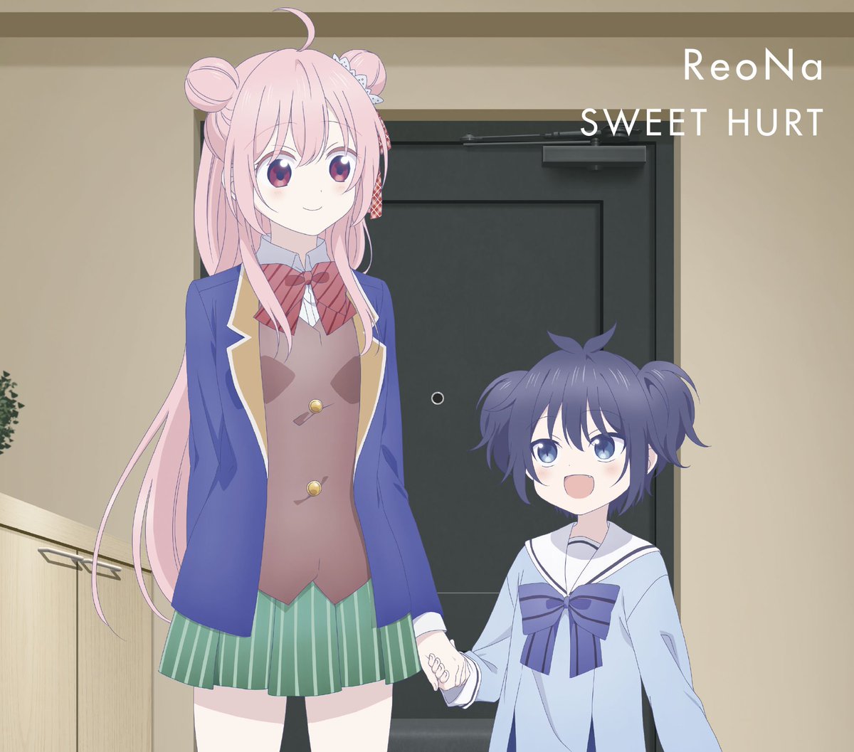 Tvアニメ ハッピーシュガーライフ 公式 アニメ ハッピーシュガーライフ Edテーマ Reonaさんの1st Sg Sweet Hurt がいよいよ明日発売 期間限定生産盤にはジャケットにキャラクターデザイン安田祥子氏描きおろしイラストが 六折ポスターとしても