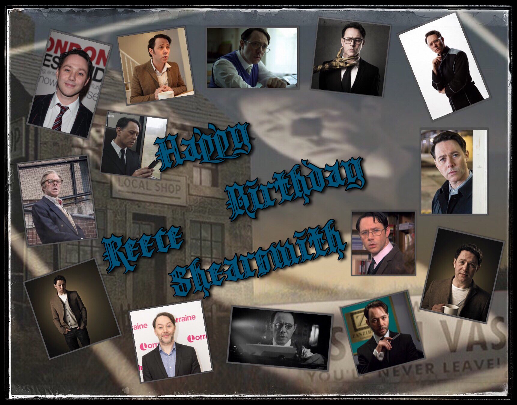 Happy 49th Birthday to the very talented Reece Shearsmith! 
