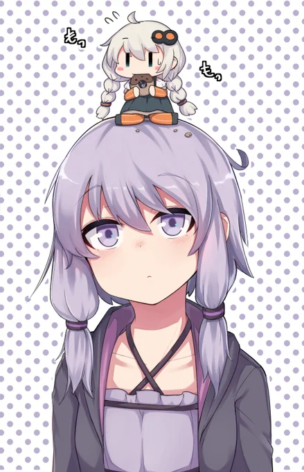あたまにあかりちゃんを飼ってるゆかりさん 