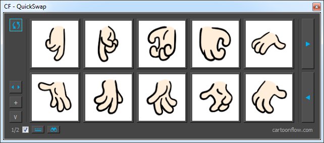 CartoonFlow's tweet image. QuickSwap - Version 1.0.6:
- Bugfix: There still was an issue with Sync Layers.
Now, the script also displays properly the thumbnails of the selected Sync Layer.
cartoonflow.com/toonboom/scrip…

#ToonBoom #ToonBoomHarmony #Animation #2DAnimation