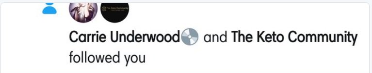 KetoCommunity's tweet image. You see new things everyday. @carrieunderwood, are you doing Keto? #keto #CarrieUnderwood