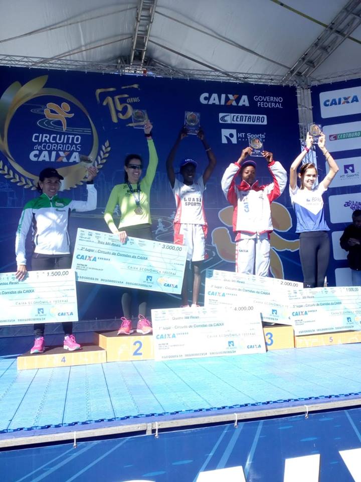 LuasaSports's tweet photo. @CircuitoCaixa Etapa Porto Alegre:  Na prova masculina, Geofry Kipchumba foi o grande Campeão com o tempo de 30’20”.  Na feminina, Emily Arusio venceu com 34”50”, e Fadhila Samwe chegou na 3ª colocação com 35”57”.
#LuasaSportsCaixa #CircuitoCaixa #Mantle #Caixa #Taubaté https://t.co/d5PjmLyATY