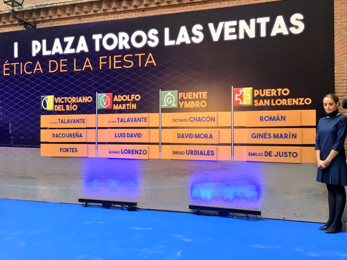 LasVentas's tweet photo. 📣 ¡OFICIALES! Así quedan las combinaciones de la #FeriadeOtoño2018 tras el HISTÓRICO SORTEO que se ha celebrado en el patio de caballos de #LasVentas https://t.co/B55j944ibm