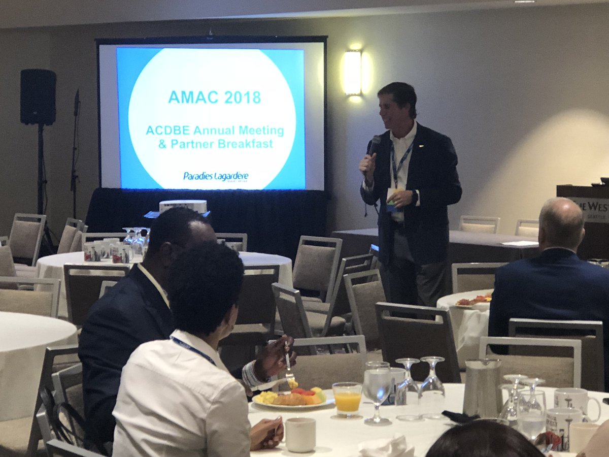 ParadiesGregg's tweet photo. Some great pictures from the @AMAC_ORG #Airport Business #Diversity Conference. See you next year! #amac2018 https://t.co/vsWdtyVMgM