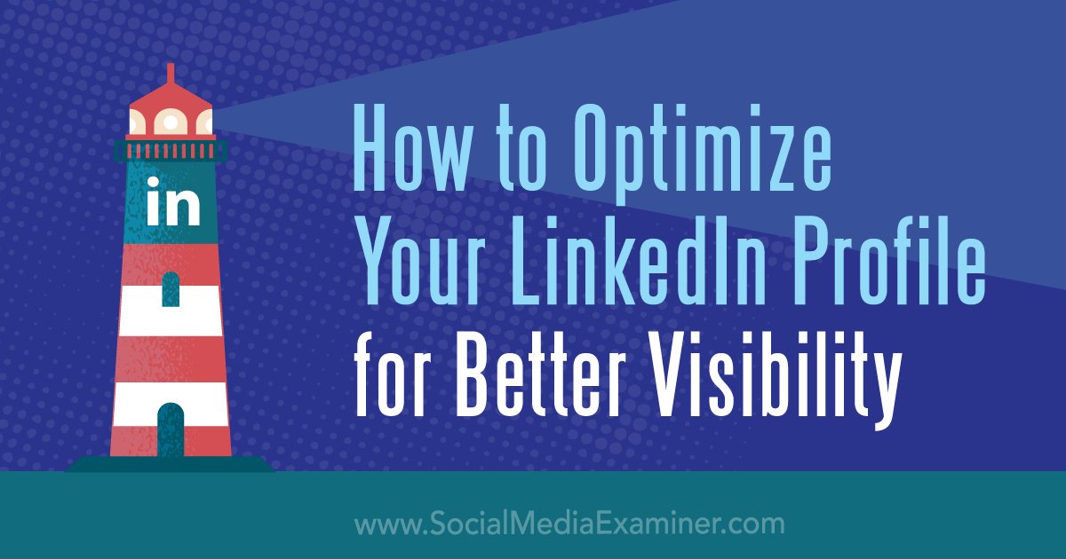 billth's tweet image. How to Optimize Your LinkedIn Profile for Better Visibility bit.ly/2Go8Vpb
