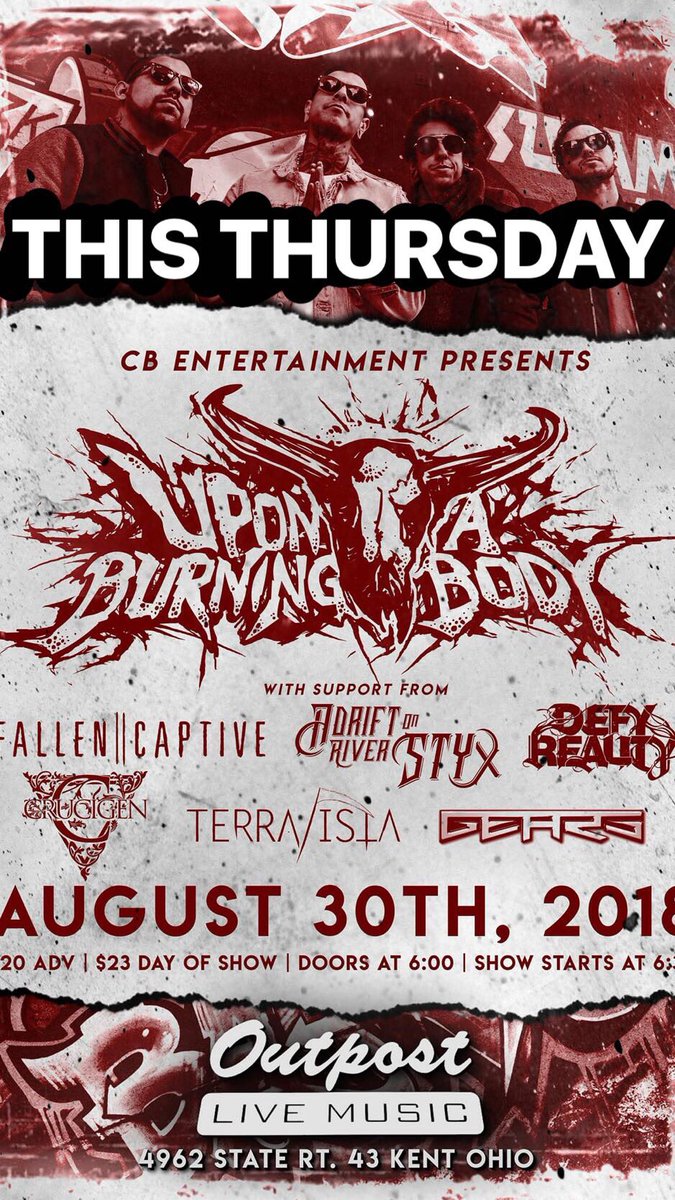 FallenCaptive's tweet image. KENT! THURSDAY! HIT US UP FOR TIX! DONT BE LAME!
