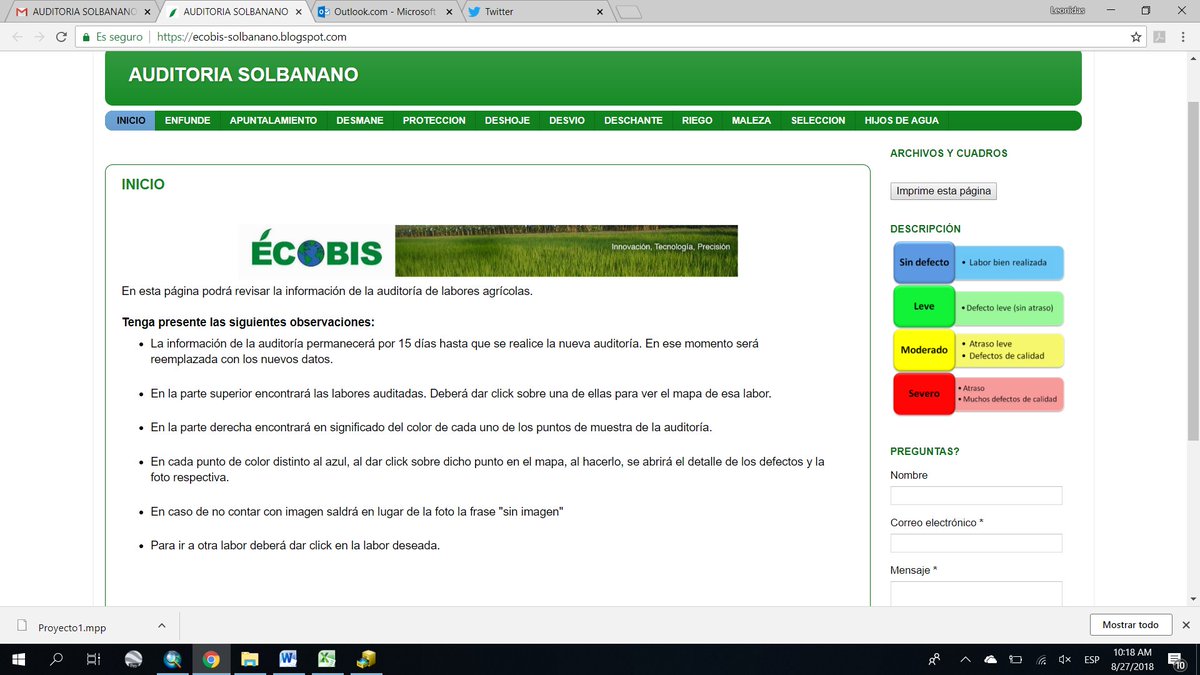 ecobisec's tweet photo. Revisando auditorias de labores en #banano; imagen 2 #enfunde OK; imagen 3 #apuntalamiento OK; imagen 4 #desmane presenta problemas.... https://t.co/wZSF5XQUwk