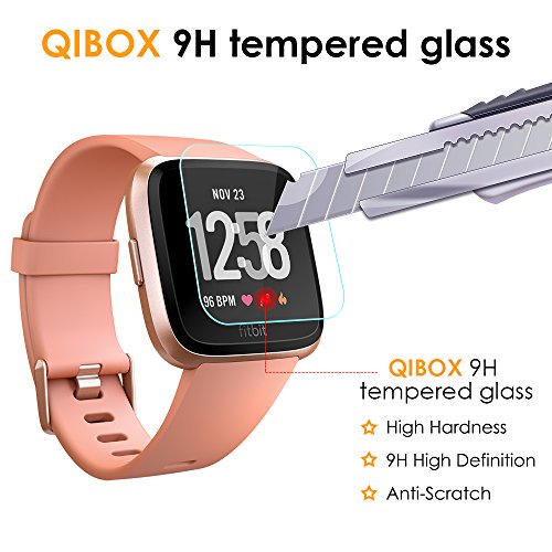 EvolutionStore5's tweet image. Fitbit Versa Screen Protector Tempered Glass Clear Scratch Resistant Anti-Bubble : ebay.com/itm/1428300676…