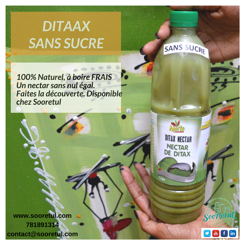 Soreetul's tweet photo. Waakhleen meu reek lou daax neekh si Tangaay bii?
Jus de #Ditaax sans sucre disponible à Sooretul
Appelez au 78 189 13 14 ou commandez simplement en ligne sur ce lien: https://t.co/uGkVhORSqJ
#deugrek #consommer_local #manger_sain #bien_être #Ditakh https://t.co/LLY8Jn7Ysb