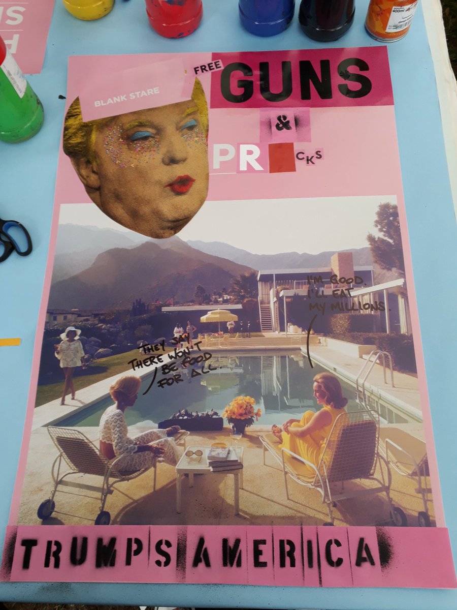 Lovely session today in #politicalposter making <a href="/flyingleaps2016/">Artists' Posters</a> <a href="/MAKEMOREfest/">MAKEMORE</a> Thank you!