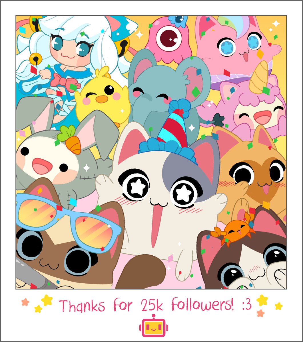 PlatonicGames's tweet photo. We're more than 25.000 followers!! Thanks everyone ❤️ We wouldn't be here without your support, and we really appreciate that you play and enjoy our little games 😊

✨What's your favorite Platonic game so far? :3 https://t.co/nYVbzHoh7J