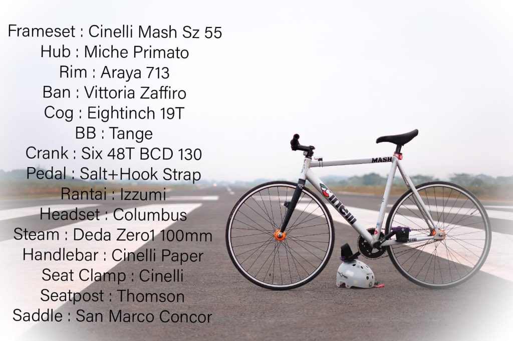 Wts Fullbike Cinelli mash Size 55 , 10jt nett
Gratis ongkir se jawa
Wa : 08176604270
#fnfjb #arjb <a href="/ag_bike/">AG Bike Repairs</a> <a href="/FnFjb/">FnF Jual Beli</a> <a href="/fix_fixed/">Fix_Fixed</a> <a href="/AlcatrazTrack/">Acz Track</a> <a href="/Indotrack/">Indonesia Track Bike</a> <a href="/trackcyclery/">Track Cyclery JKT</a>