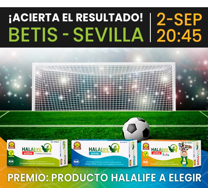 halalifehp's tweet photo. ¡SORTEO! 📢

¿Queréis conseguir una caja de nuestros productos de HalaLife? 😏

🔃 RT 
👥 ¡Menciona a dos amig@s!
⚽ ¡Dinos el resultado del #GranDerbi entre Betis - Sevilla! 

¡Realizaremos un sorteo entre los acertantes para conocer al ganador!

¡No olvidéis seguirnos! 😉 https://t.co/Ew74blBYzu