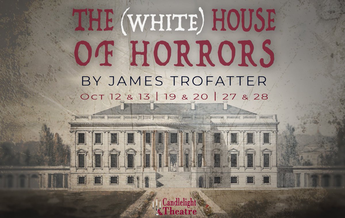 If you're like us & love all things Halloween, you have to come see Candlelight Theatre's newest show: The (White) House of Horrors! 🎃 Round up your best ghouls & gals for a spooky good time. 👻 Tix here: bit.ly/WhiteHouseHorr… #killershow #indytheatre #loveindy