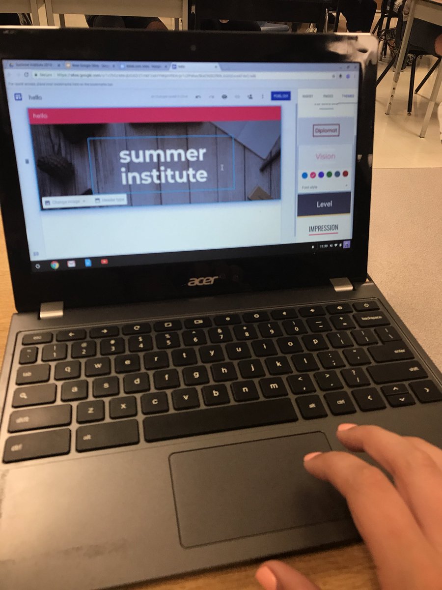 Playing around with Google Sites! #lkdsbsi #engagelk <a href="/GoogleForEdu/">Google for Education</a> #EdTech