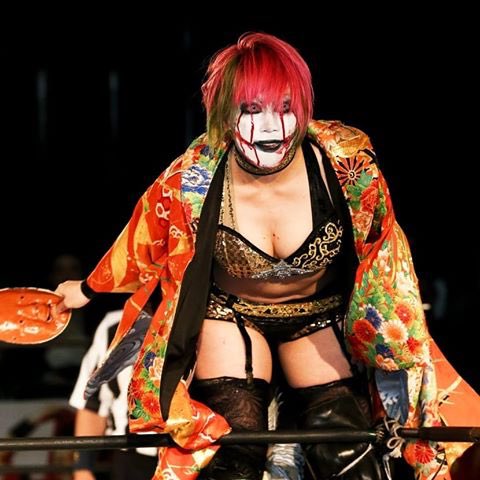 crepass90's tweet photo. My empress @WWEAsuka
Its time. #NobodyIsReady 🤡🤡 https://t.co/2gIwQGbicL