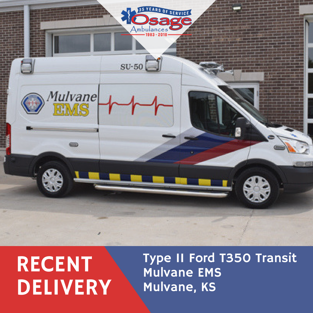 Osage Ambulances on Twitter "Congratulations to Mulvane EMS on the