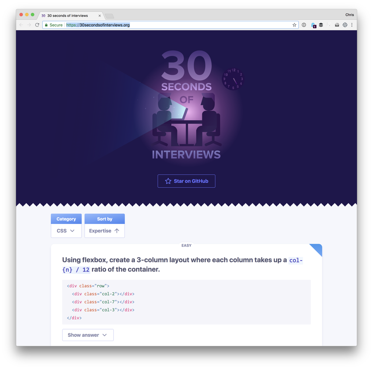 "A curated collection of common interview questions to help you prepare for your next interview."

buff.ly/2L8EjtE
