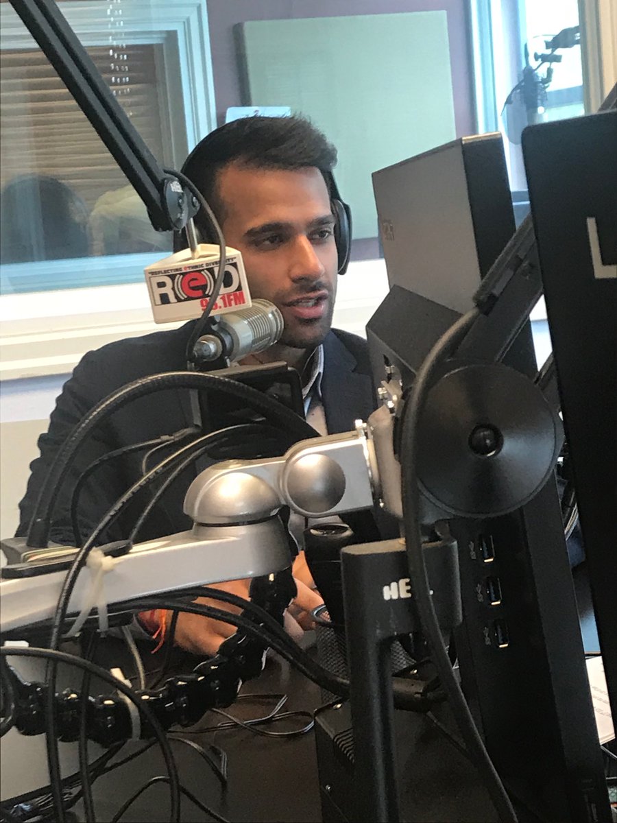 LauraBallance's tweet image. Thanks ⁦@RED931FM⁩ &amp;amp; ⁦@harjindersthind⁩ for having Integrity Now council candidate Avi Dhaliwal in studio to talk w/thoughtfulness about serious issues. He’s a civil engineer, lifelong Surrey resident &amp;amp; someone dedicated to making a difference ⁦@brucehayne⁩