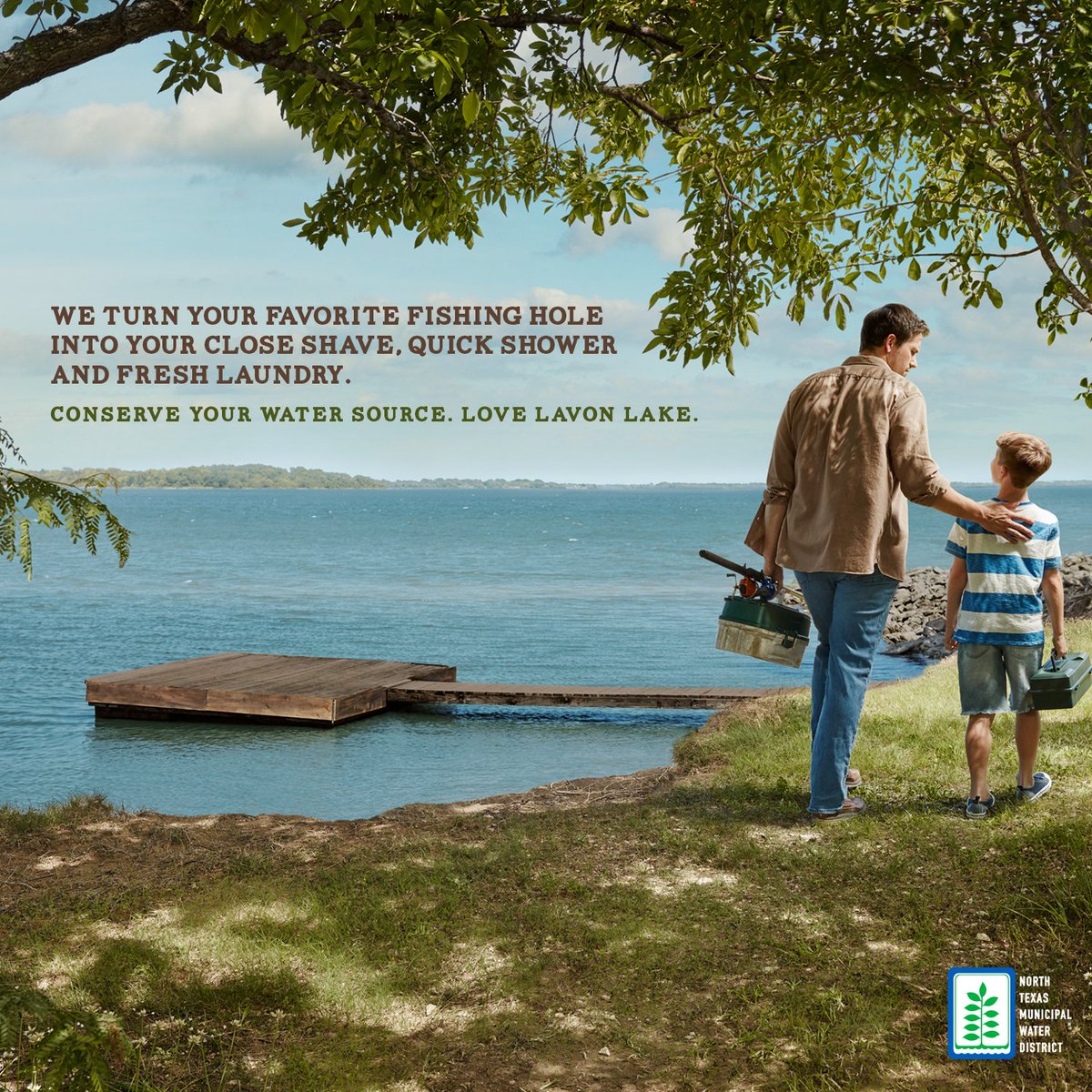 enviromedia's tweet photo. We found a strong link between knowledge of one’s water source and a willingness to conserve. Using this insight, we developed our new Love Lavon Lake campaign for @NTMWD https://t.co/HVzhC1Tf3Z https://t.co/NunEAHcMbS