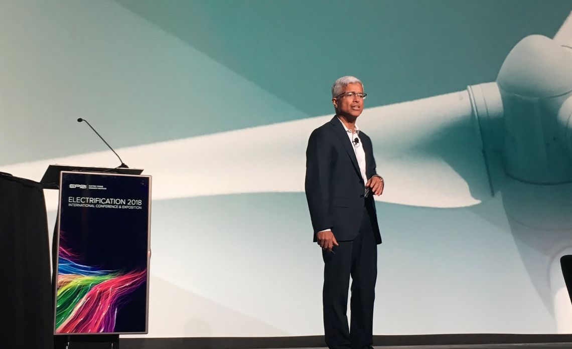 SCE_JoshuaT's tweet photo. We can build a #CleanEnergyFuture that tackles #ClimateChange & builds healthier communities w/ access to #CleanAir. We believe #Electricity is the key. #Pathway2030
Read more about #Electrification2018 conference that brought together thought leaders: https://t.co/GTHWgQbV7i https://t.co/DWwb4lOktO
