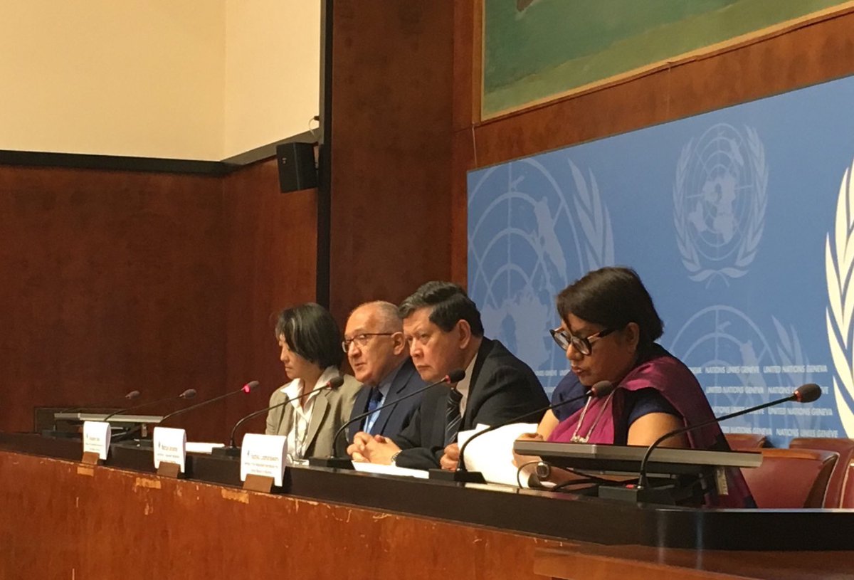 Myanmar’s top military generals must be investigated for genocide, crimes against humanity, war crimes, says a new report by <a href="/UN_HRC/">UN Human Rights Council</a> Independent Fact-Finding Mission: ow.ly/ybUn30lz4TY