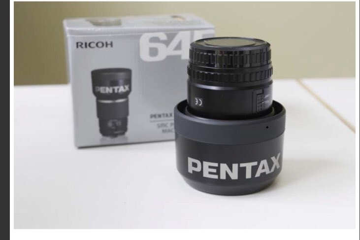 tog_box's tweet photo. Pentax smc FA 645 120mm f/4 Macro Lens https://t.co/fyycyheXjb https://t.co/sWUaDf6RYW