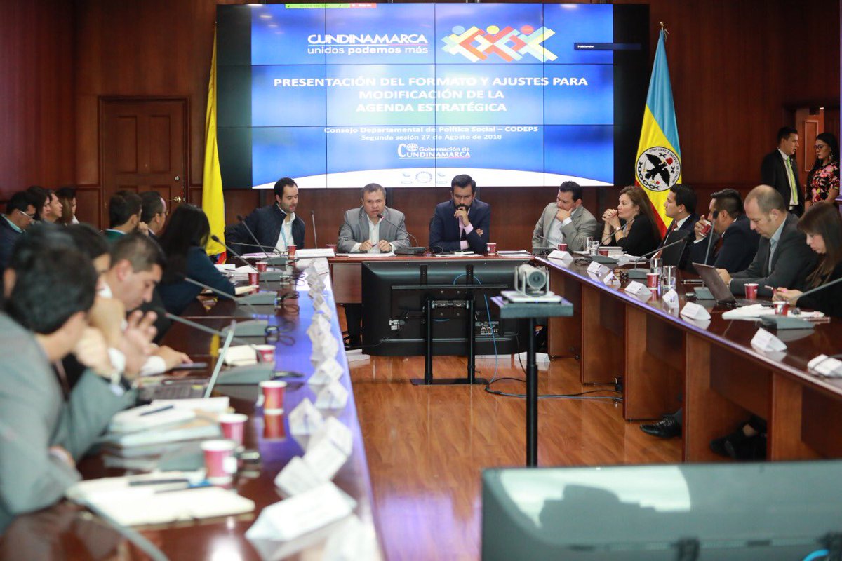 ProspectivaCund's tweet image. #CODEPS se socializa la modificación del proyecto decreto 0341 de 2016 donde se actualiza el Consejo Deptal de Política Social de Cundinamarca y se presenta el reporte general de avances de Asistencia Técnica.