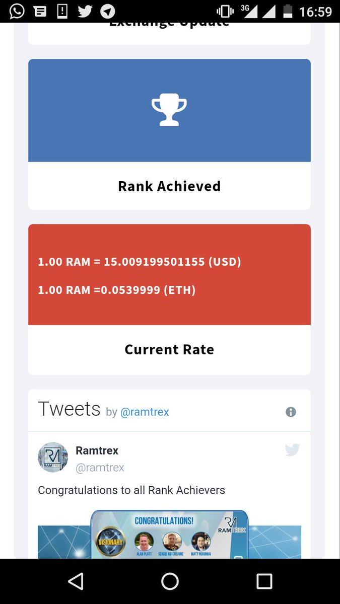 MassCrypto's tweet image. I'm sure u knw a crypto token that jumped 1,500% within 6weeks is indeed a big deal. RAM token presently trades at $15........It was only $1 some 6weeks back

#Ramtrex #RAMtoken #Cryptocurrency #Mining #Business #Innercircle #Momentumcrew