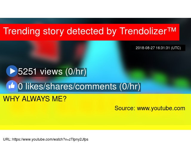 shellshockinfo's tweet image. WHY ALWAYS ME? #Facebook #MainChannel #MediaMusicNow.co.uk #CHAIR #CustomController shellshock.trendolizer.com/2018/08/why-al…