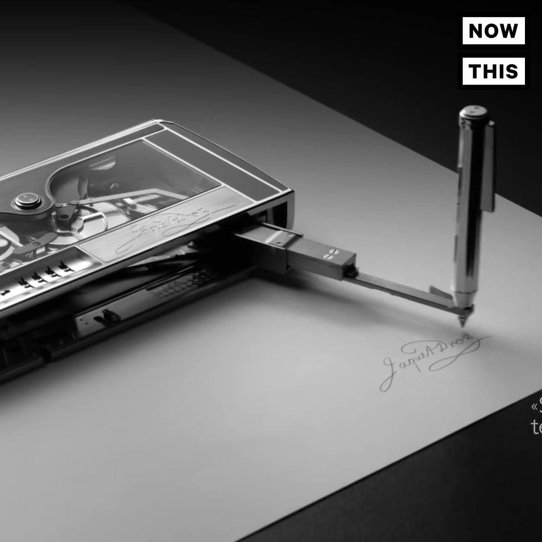 noalabs's tweet image. Just in case you would rather burn 400k than sign your own name. #uselesstech This name-signing machine costs more than a house (via NowThis Future) buff.ly/2BQJ2jY