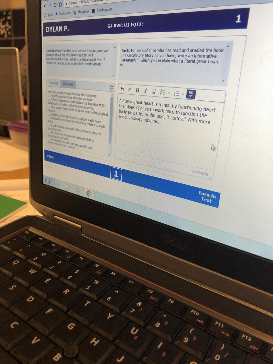 Hsd2Cia's tweet photo. Awesome writing with @WitWisdomELA curriculum and our own assessment platform! https://t.co/DdE9a2UyTF