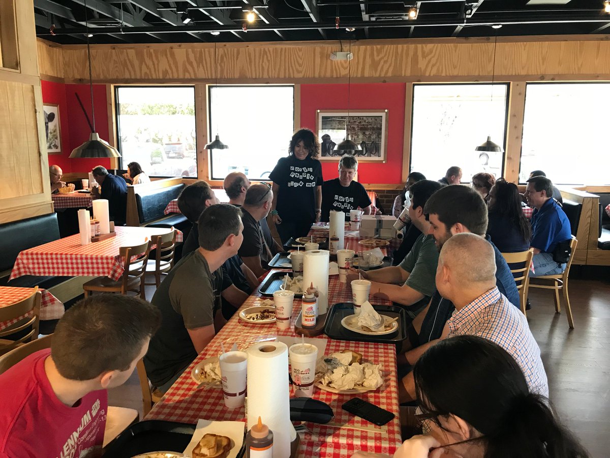 A great going away lunch for Max, good luck in your move and new journey!