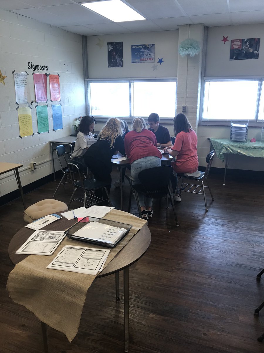 LSturm24's tweet photo. #WeWill work together to escape this Figurative Language Escape Room! #EMS #Teamwork #EscapeRoomChallenge https://t.co/dPt9CBZojo