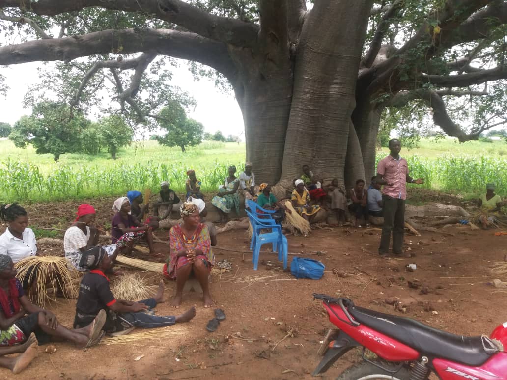 tradeaid_gh's tweet photo. Thanks to Gone Arty, Bolga baskets weavers appreciate your purchase #Gonearty #Fairtrade #canadianfeedchildren https://t.co/dOCmVupah1