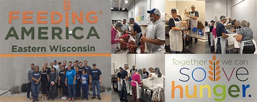inlandpackaging's tweet image. The Inland team spent the day boxing and bagging over 4,100 lbs of cereal which will feed over 1,063 families in Eastern Wisconsin!  Thank you @FeedAmericaWI for this opportunity! #SolveHunger
