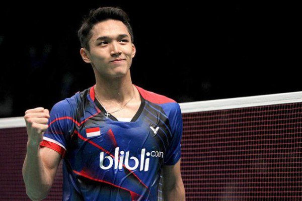 #AsianGames2018
-
Final Bulutangkis Tunggal Putra | 28 Agt 2018 | Pukul 12.00 wib | Jonatan Christie vs Tienchen Chou
-
Jojo Elap Keringet | 12.07
Jojo Senyum | 12.12
Jojo Ganti Kaos | 12.34
Jojo Lempar Kaos ke Tribun | 12.48
Jojo Nangis dikalungin Emas | 12.56
-
#EmasJojo