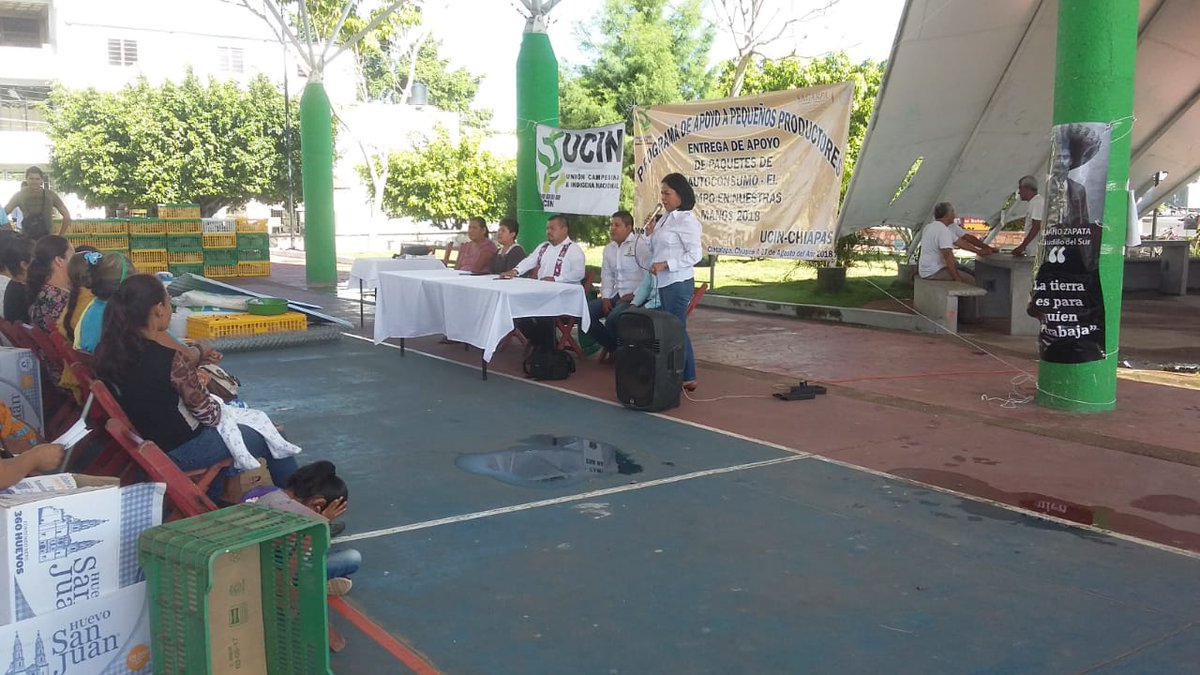 Marcelachiapas's tweet photo. #SAGARPACHIAPAS
#ElCampoEnNuestrasManos 
Se realiza con éxito la entrega de  Paquetes de Autoconsumo , en el Municipio de Cintalapa De Figueroa, Chiapas. https://t.co/NlzzbHnU2N
