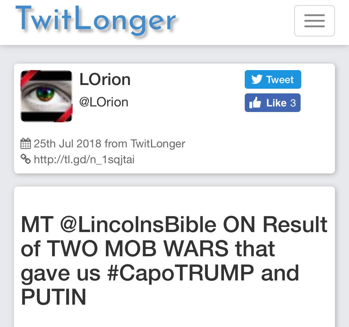 LOrionII's tweet photo. Help OUT TRUMP share this, PLS  FROM @LincolnsBible his thread of June 24, 
(we know Carter Page saw it he panicked same day see next link) 
LB and @JamesFourM and @ninaandtito have been slaving for years to bring you FACTS  https://t.co/2pZsiqw1oH  @maddow @DavidCornDC @Isikoff https://t.co/ewsycqgWWy