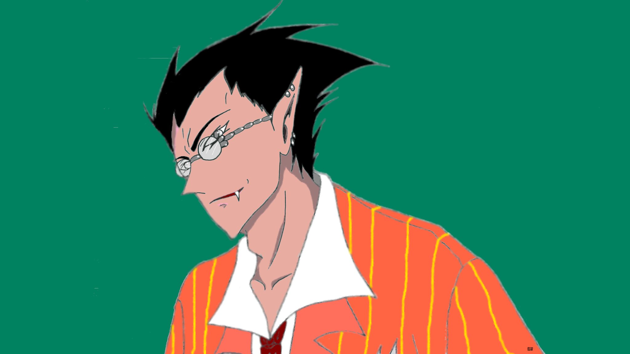 翡翠 オーバーロードより デミウルゴス様を描いてみたよ デミさんって素敵よね デミセバ最高 オバロ最強 オーバーロード 絵描きさんと繋がりたい デミウルゴス セバス チャン T Co Zbcjqazemf Twitter