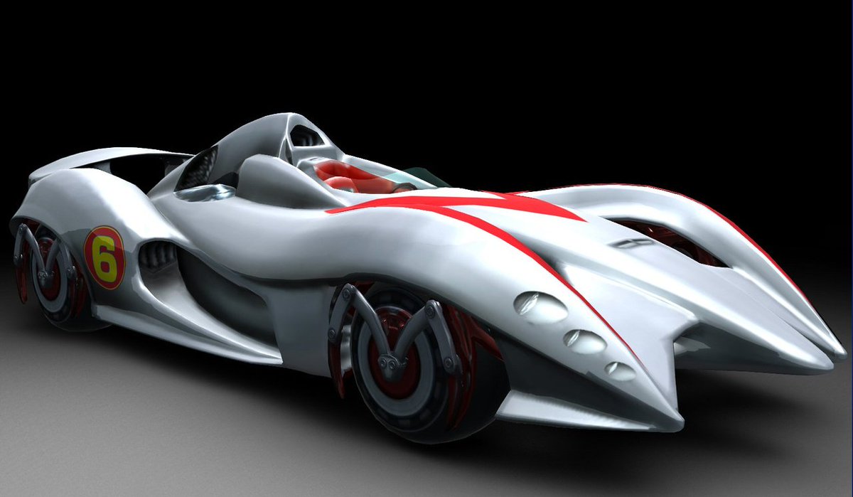 BJWarner2's tweet photo. Is it just me, or does the Mercedes-Benz EQ Silver Arrow look like something Speed Racer would drive? https://t.co/vZzK6e61S2