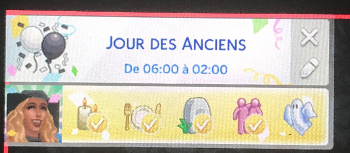 legasimmer's tweet image. I'm so happy I could inspire you to try generational gameplay again! That's legit an honor for me, as obviously, that's my favorite type of gameplay :p
And please do borrow! If you want to know, these are the traditions I picked ☺️ The ghost one is only for this year though 🤫