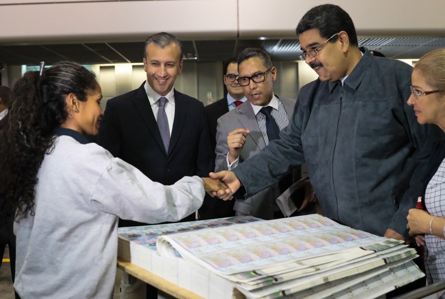 NestorLReverol's tweet image. #Ahora | Pdte. @NicolasMaduro: Un saludo al pueblo de Venezuela, estamos en una de las instituciones más importantes, preparadas y modernas de América Latina, de altísimo nivel tecnológico: la Casa de la Moneda