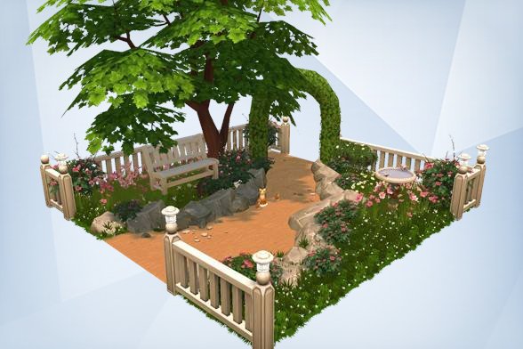Hope4superstars's tweet image. I just showcased Path To Serenity Room on #TheSims4 Gallery!