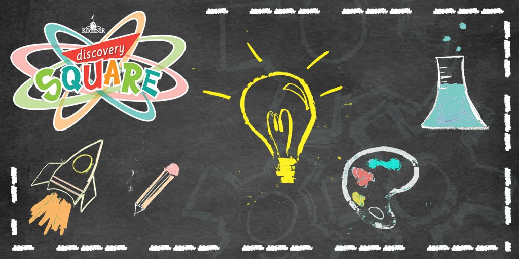 CityKitchener's tweet photo. TOMORROW! Are your kids interested in science & tech? On Tues. Aug. 28 bring them to #DiscoverySquare for fun hands-on STEAM activities. https://t.co/Pqd4SmRpY0 #KitchenerEvents #DigitalKitchener #MakeItKitchener https://t.co/ccoJmKbhhu